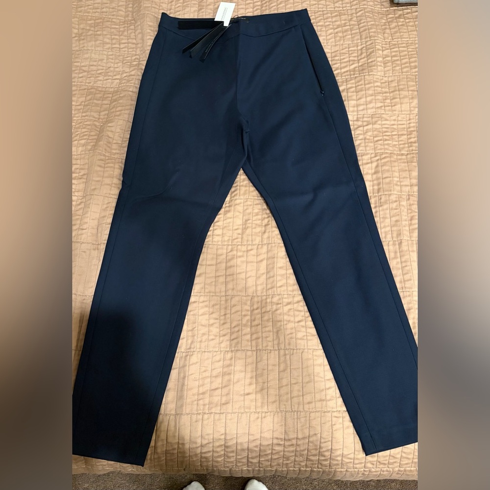 NWT Banana Republic Devon Dark Blue Bi-Stretch Trousers